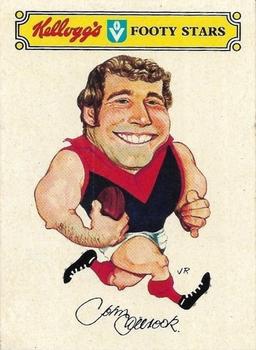 1974 Kellogg's VFL Footy Stars Stickers #NNO Jim Tilbrook Front